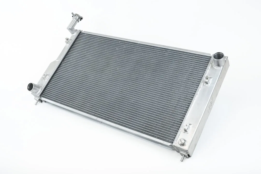 7216 – CSF RADIATOR Radiator, Two Row Smooth Satin Aluminum Core - view 2